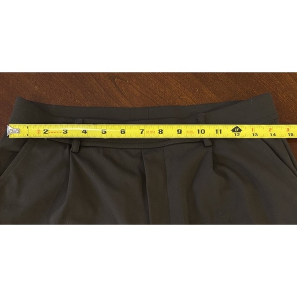 Halara Flex DayStretch High Waisted Pocket Straight Leg Work Pants Green‎ Size M - Picture 5 of 6